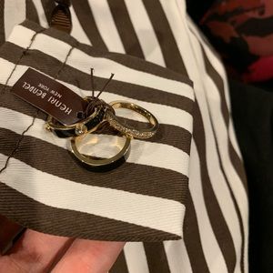 Miss bendel enamel rings